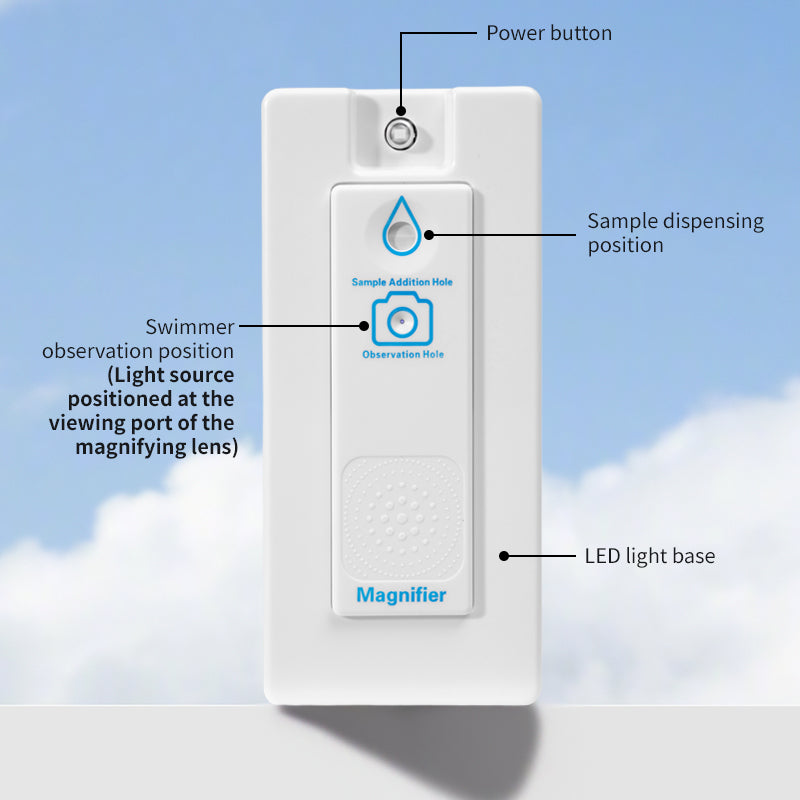 URAMAN Magnifier Pro:Detection of active male sperm (Disposable)
